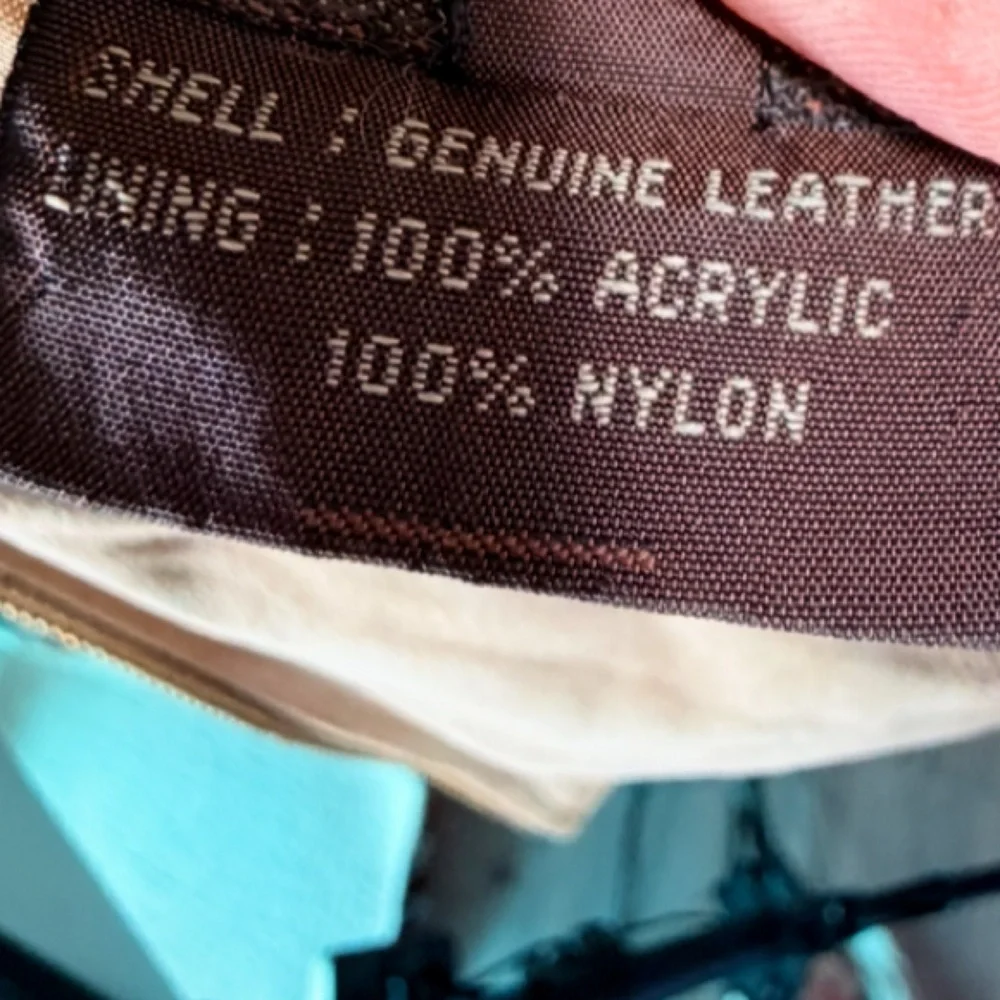 WINLIT New York Reversible Genuine Leather Faux Fur Coat Jacket Size M